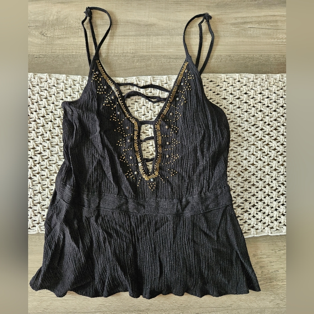 Forever 21 black blouse